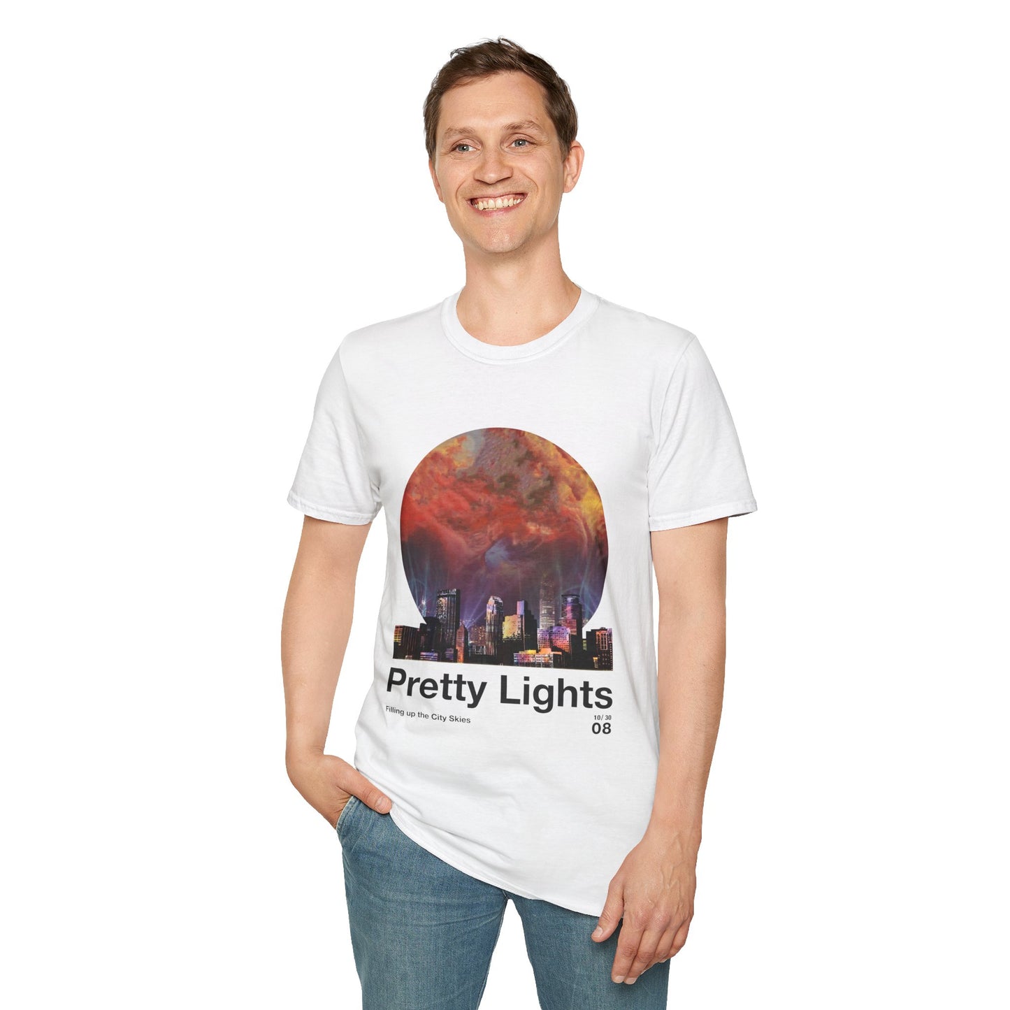 Pretty Lights Softstyle T-Shirt Fan Art shirt Minimalist design